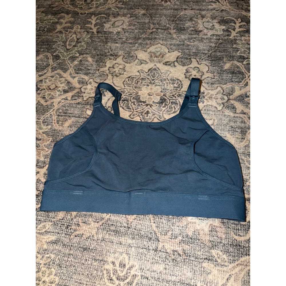 Momcozy Hands-Free Pumping & Nursing Bra Blue